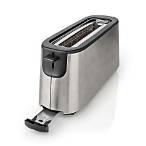 stainless steel long slot toaster